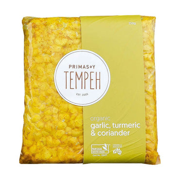 Primasoy Organic Garlic, Turmeric and Coriander Tempeh 250g